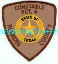 TEXAS,A,KLEBERG COUNTY CONSTABLE PRECINCT 4 1